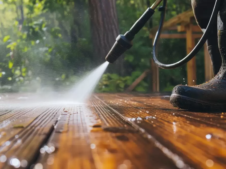 DECK POWER WASHING