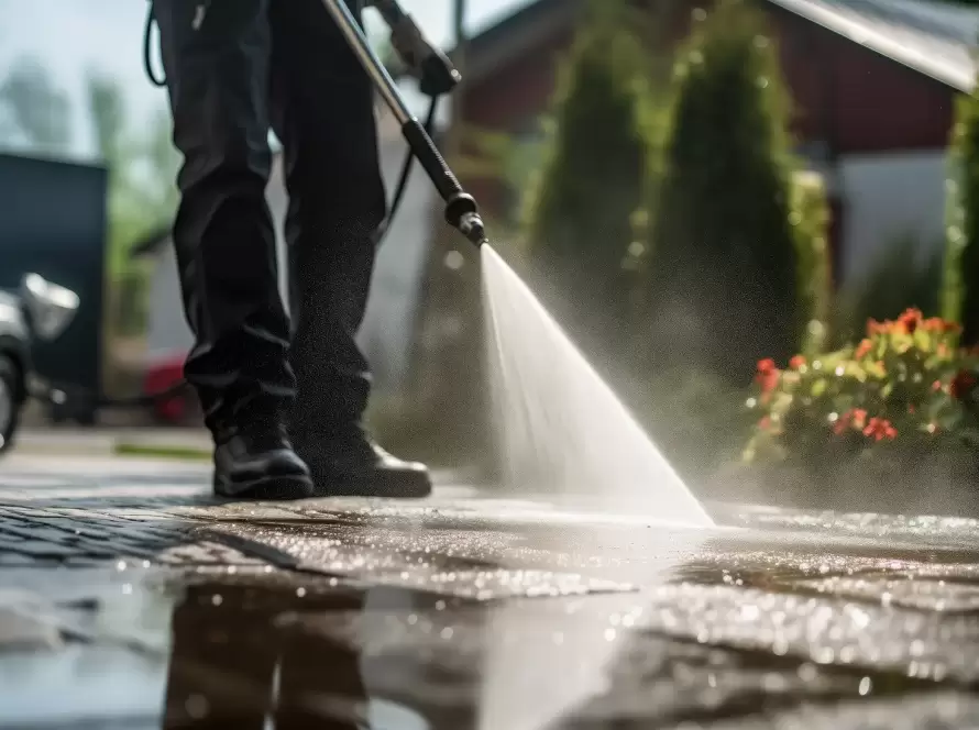 Driveway pressure Cleaning Service