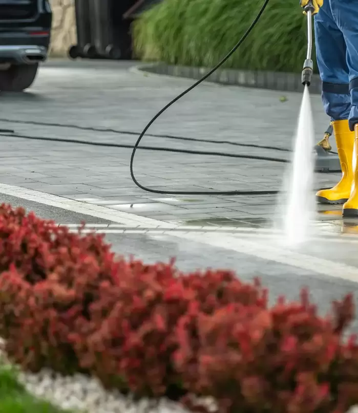 Driveway pressure Cleaning
